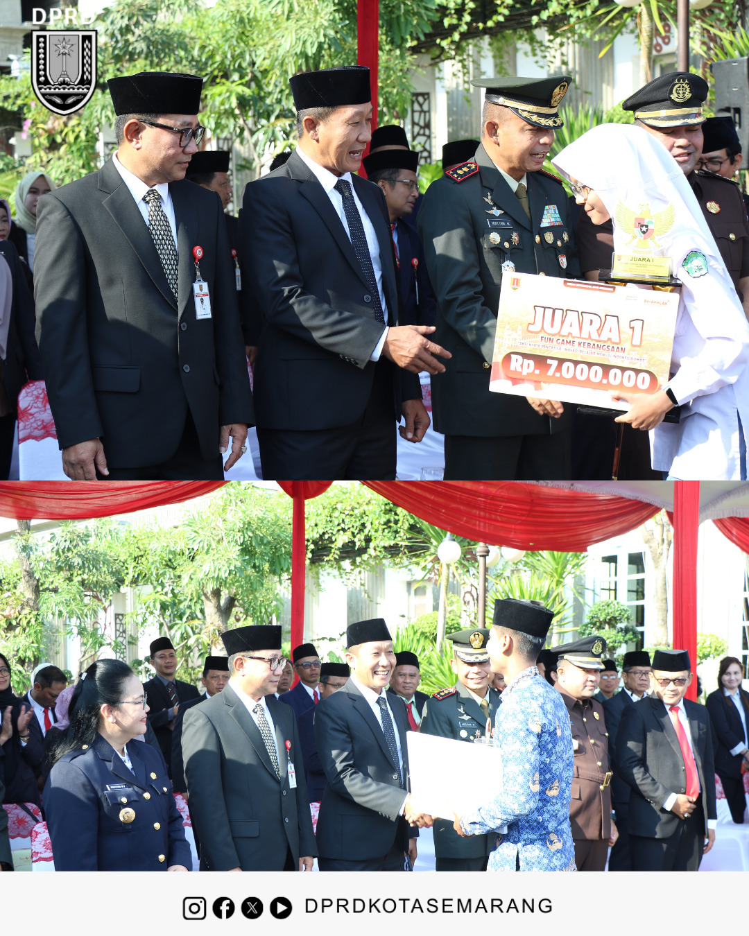 Image Berita Ketua DPRD Kota Semarang Hadiri Upacara Hari Lahir Pancasila 5