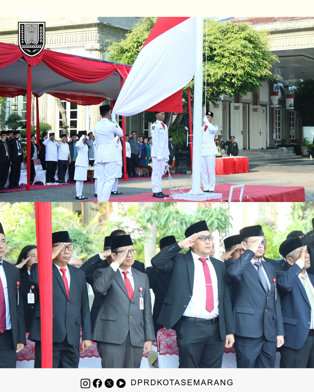Image Berita Ketua DPRD Kota Semarang Hadiri Upacara Hari Lahir Pancasila 4