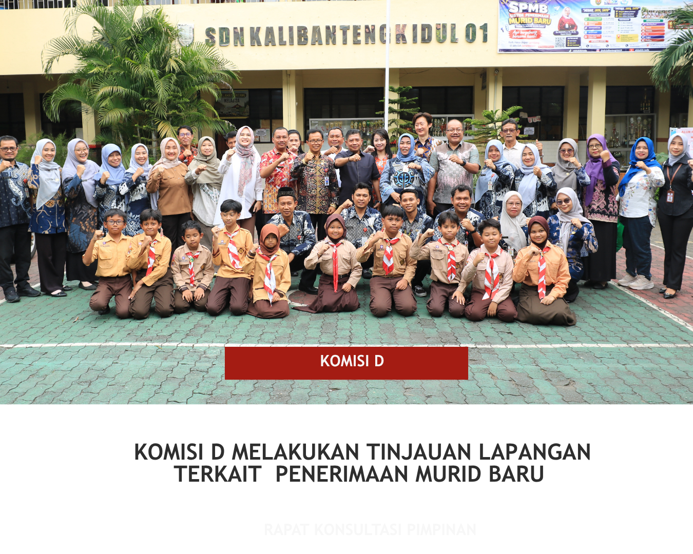 Image Berita Komisi D DPRD Kota Semarang Bahas Pendidikan, Lanjut Tinjau Sekolah Dasar 1