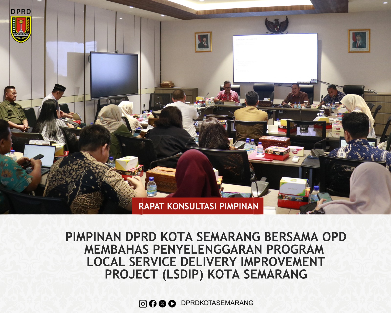 Image Berita RAPAT KONSULTASI PIMPINAN DPRD KOTA SEMARANG 2