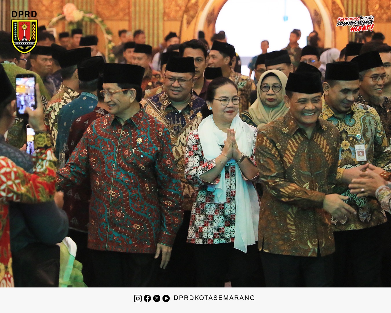 Image Berita H. Sodri Wakil Ketua Komisi D mewakili Ketua DPRD Kota Semarang menghadiri Launching Maskot, Logo, dan Tema MTQN XXXI 5