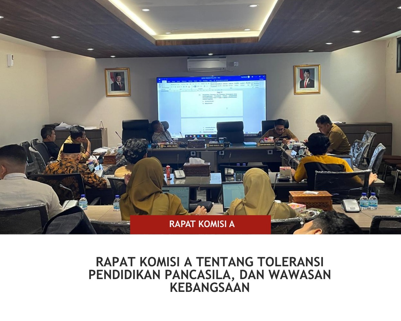 Image Berita Komisi A DPRD Kota Semarang Perkuat Landasan Nilai Kebangsaan dalam Raperda 1