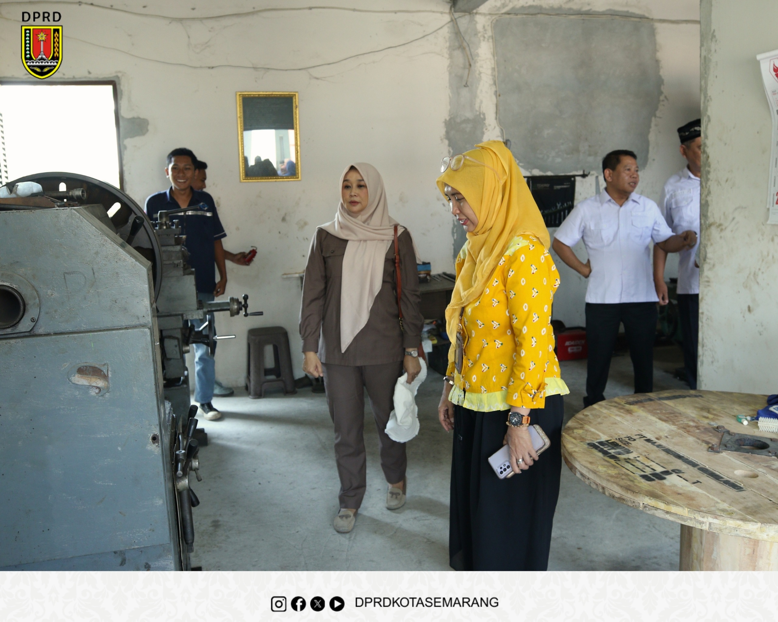 Image Berita Komisi B DPRD Kota Semarang Tinjau Sentra IKM Logam di KIW 8