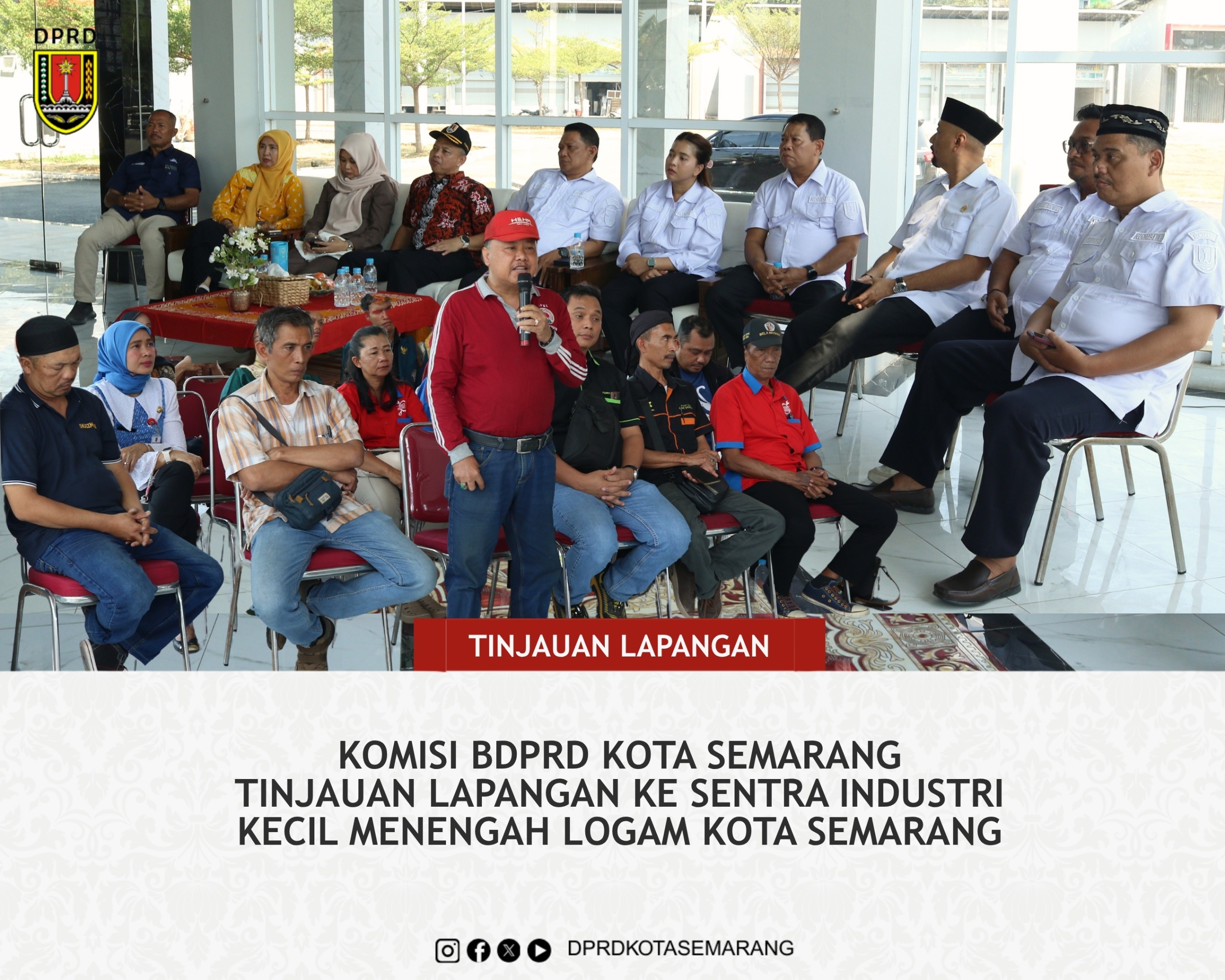 Image Berita Komisi B DPRD Kota Semarang Tinjau Sentra IKM Logam di KIW 1