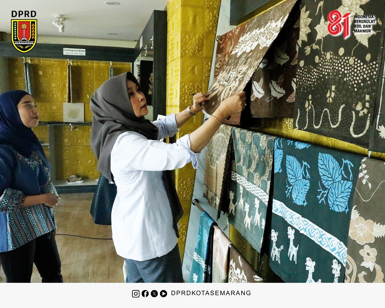 Image Berita Kunjungan Lapangan ke Galeri Batik Warna Alam Melon Gunungpati 5
