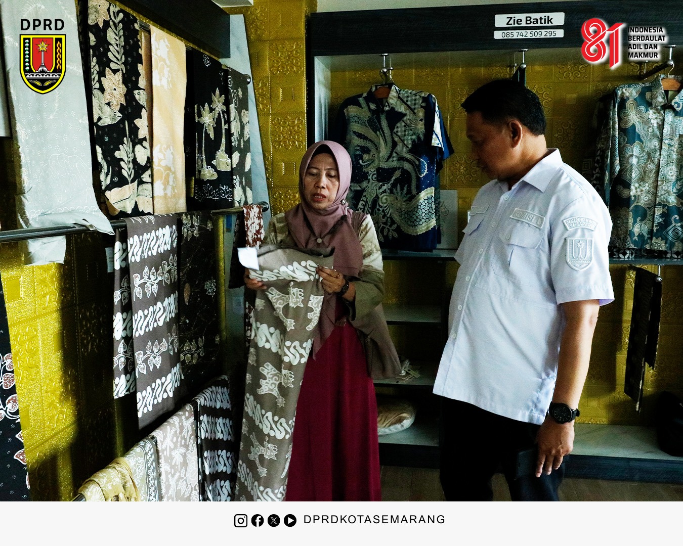 Image Berita Kunjungan Lapangan ke Galeri Batik Warna Alam Melon Gunungpati 6