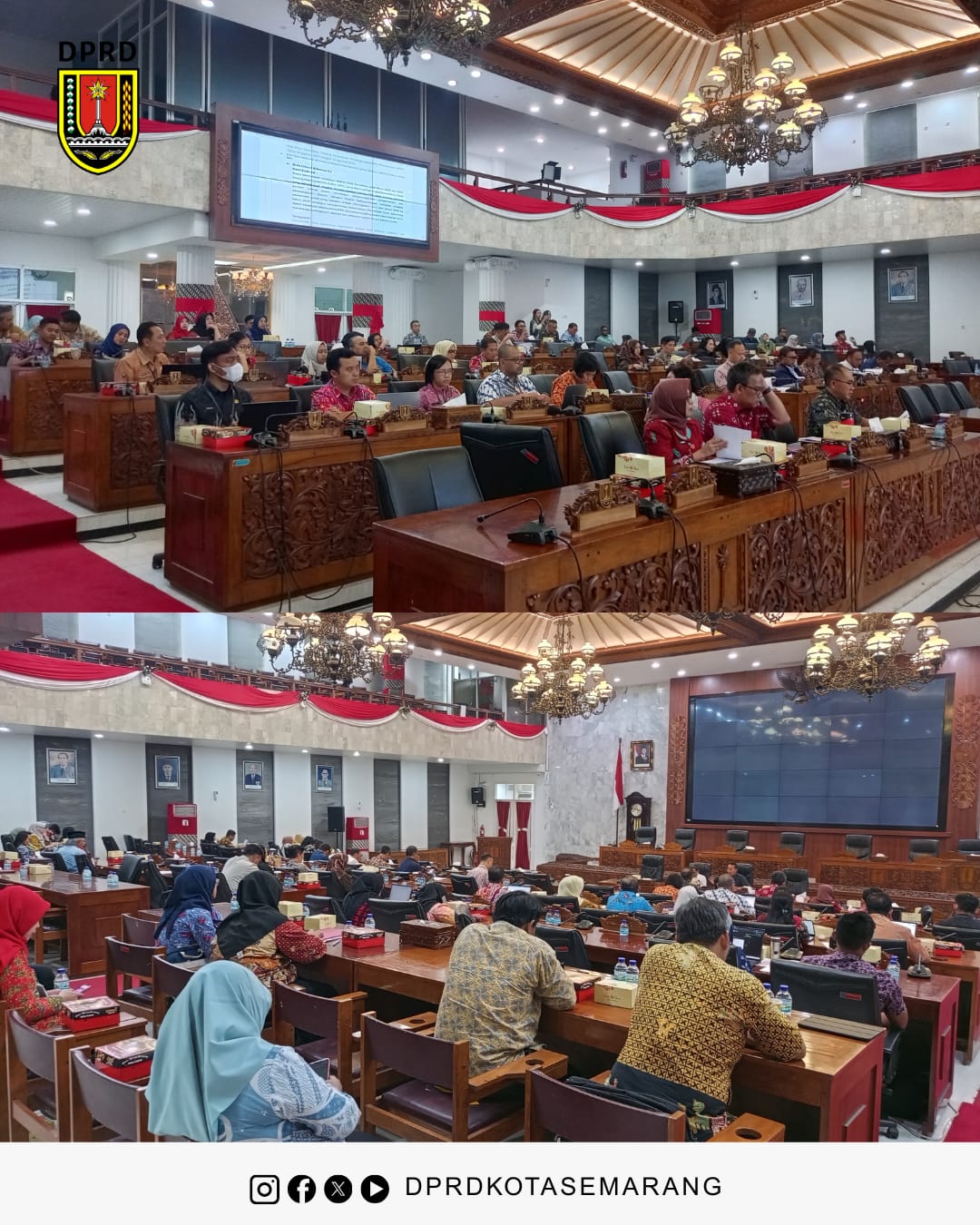 Image Berita Rapat Banggar DPRD Kota Semarang Bahas Hasil Evaluasi Gubernur atas Pertanggungjawaban APBD 2025 3