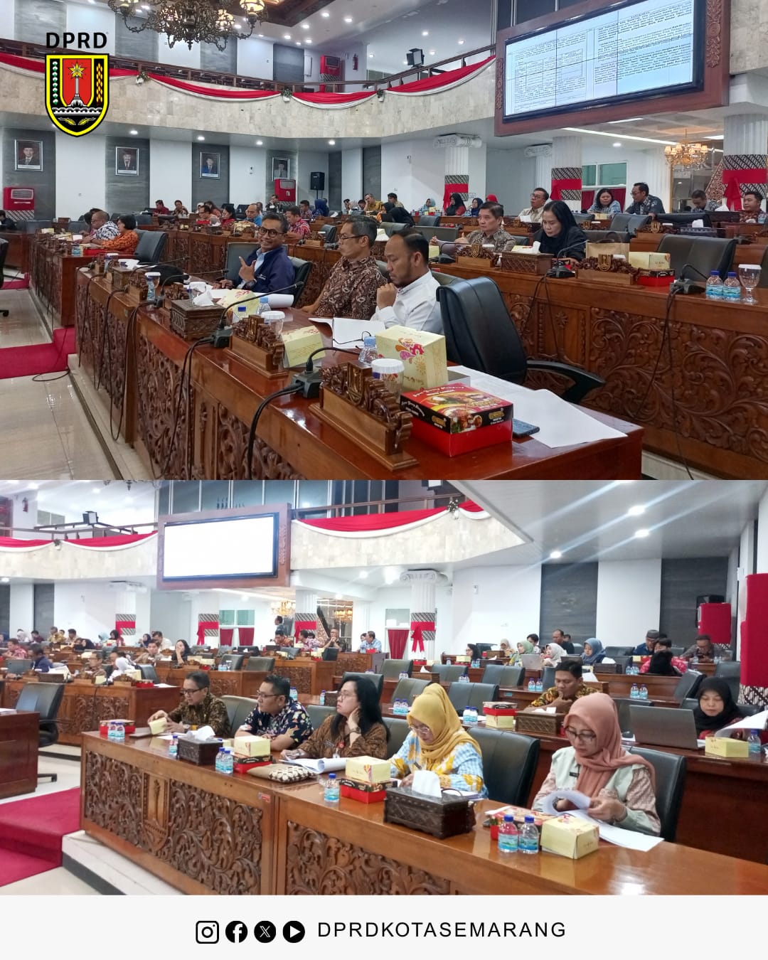 Image Berita Rapat Banggar DPRD Kota Semarang Bahas Hasil Evaluasi Gubernur atas Pertanggungjawaban APBD 2025 2