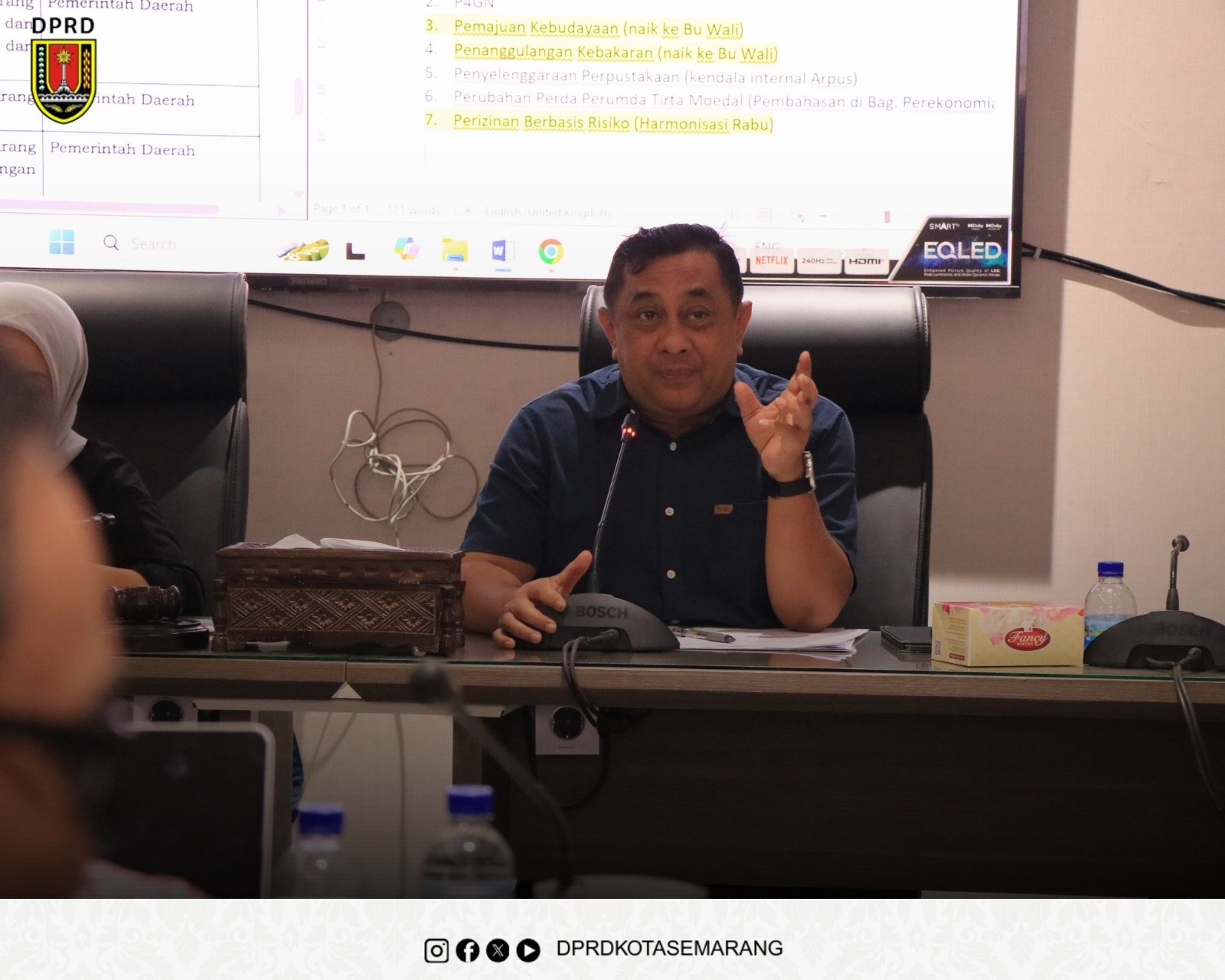 Image Berita Bapemperda DPRD Kota Semarang Evaluasi Program Pembentukan Perda Tahun 2026 3