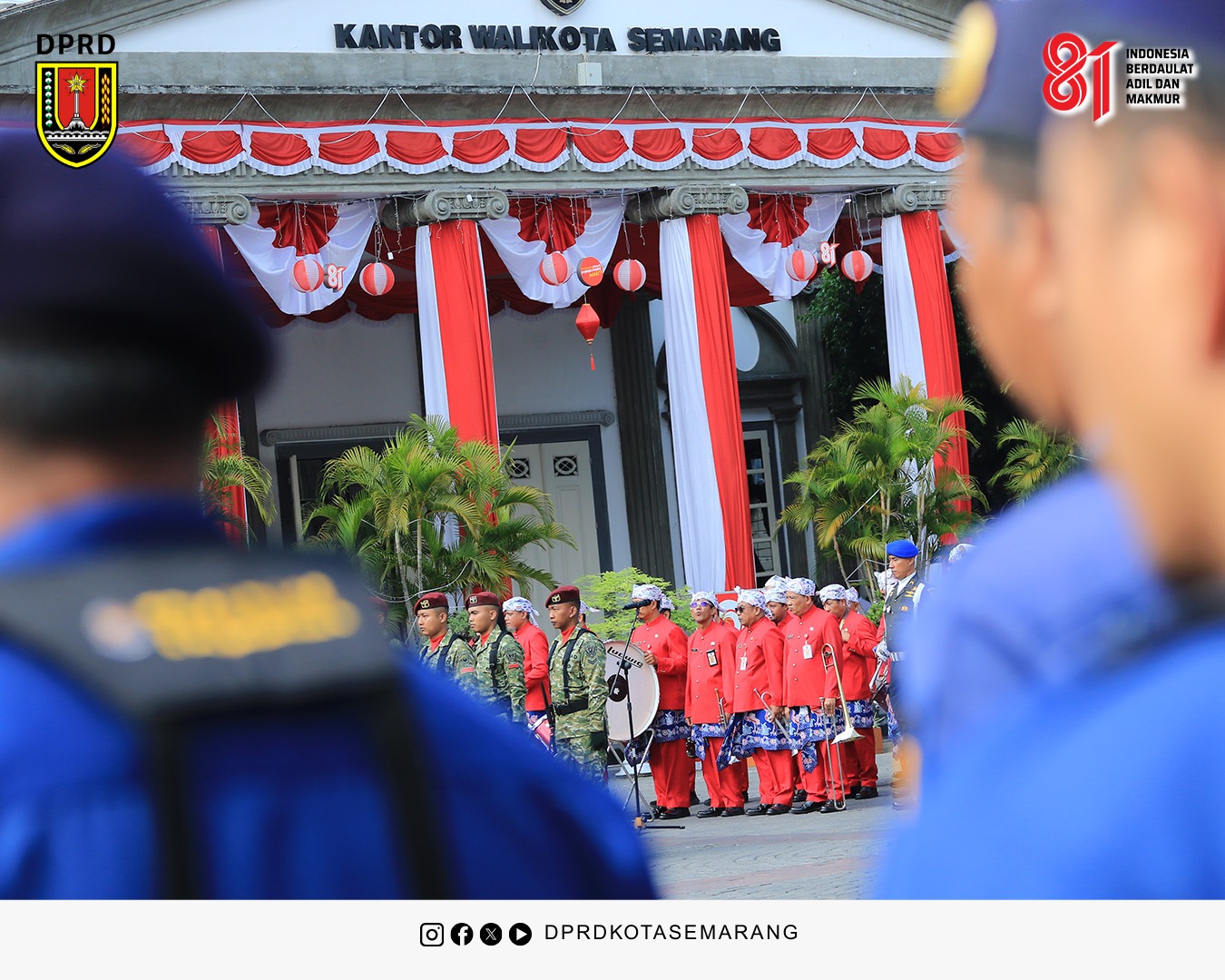 Image Berita Menghadiri dan Sebagai Pembaca Pembukaan Undang Undang Dasar Negara Republik Indonesia 1945 pada Upacara Peringatan HUT Ke 81 RI 10